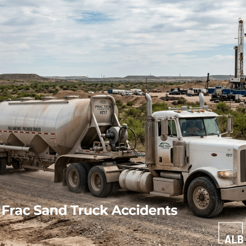 Frac Sand Truck Accidents in Texas: Risks in the Permian Basin and Eagle Ford