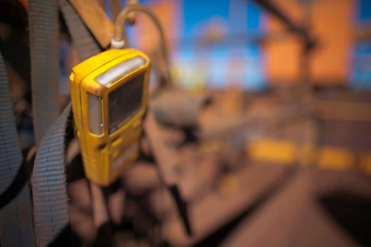 personal h2s monitoring system in Texas oil field