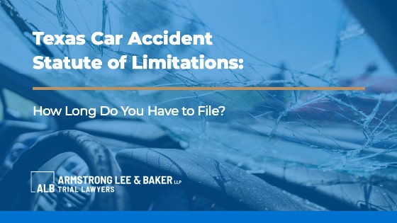 Texas car accident statute of limitations titled tb