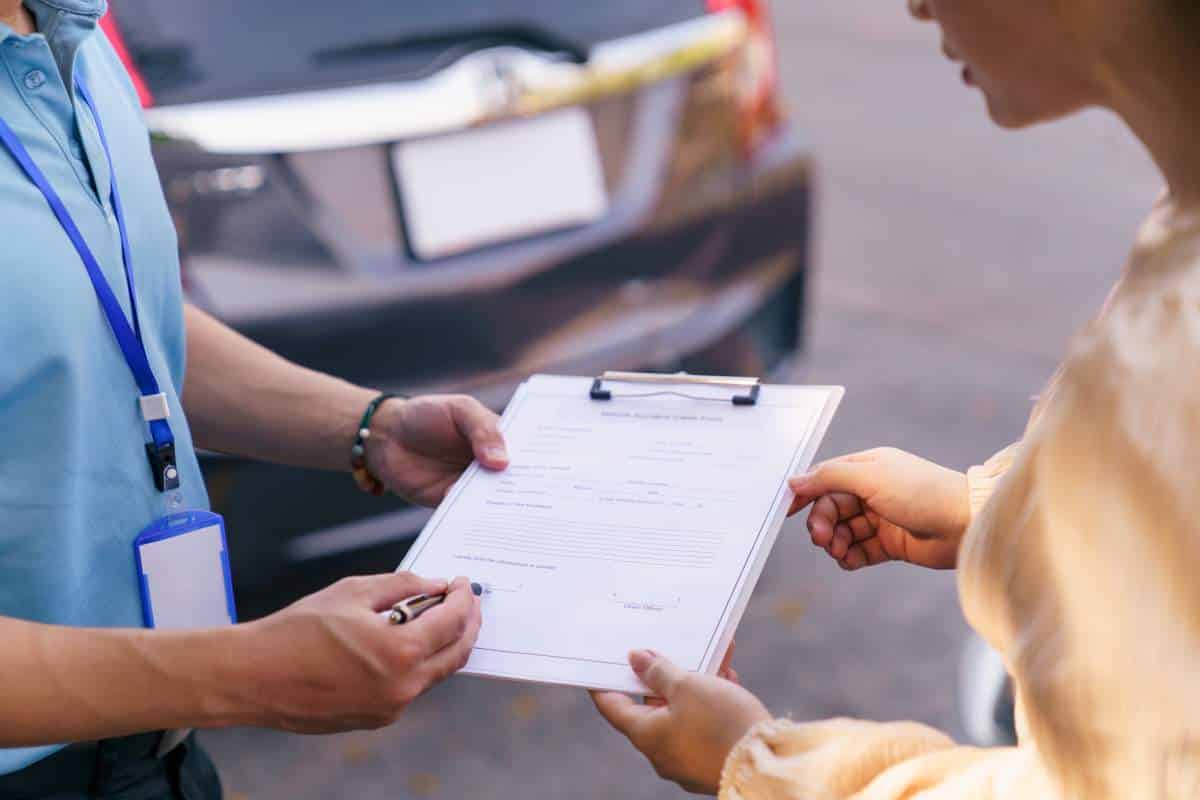 collecting accident report for personal injury claim