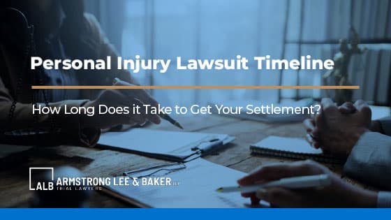 Lawyer explaining the personal injury lawsuit timeline in Texas