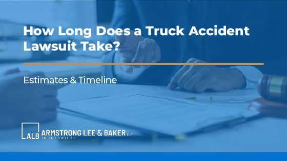 How long does a truck accident lawsuit take in Texas